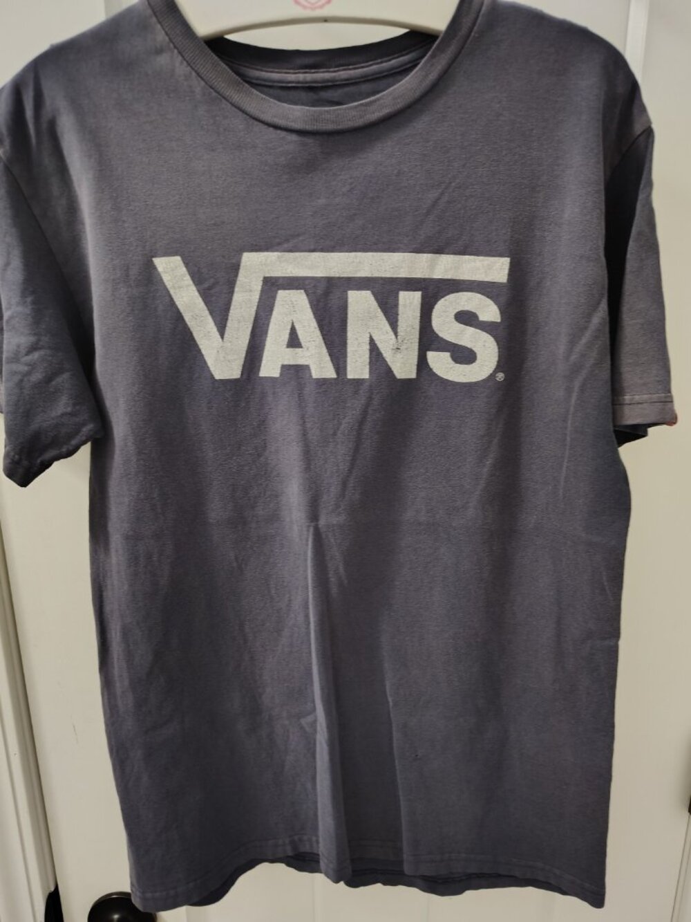 Vans Mens Small Gray T-shirt